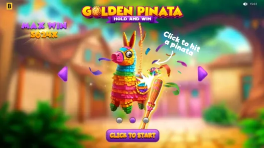 Golden Pinata Hold and Win